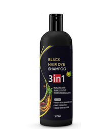 3 in 1 Black hair dye Natural shampoo ( Pack Of 4 ) image 5