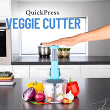 Hand-press vegetable and fruit chopper image 6