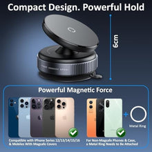 Vacuum Magnetic Suction Cup Phone Mount with 360 Degree Rotation image 6