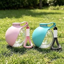 2-in-1 Portable Dog Water Bottle with Foldable Bowl image 1