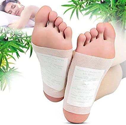 Detox Foot Patches 10 Adhesive Pads Kit Natural Unwanted