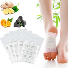 Detox Foot Patches 10 Adhesive Pads Kit Natural Unwanted image 7