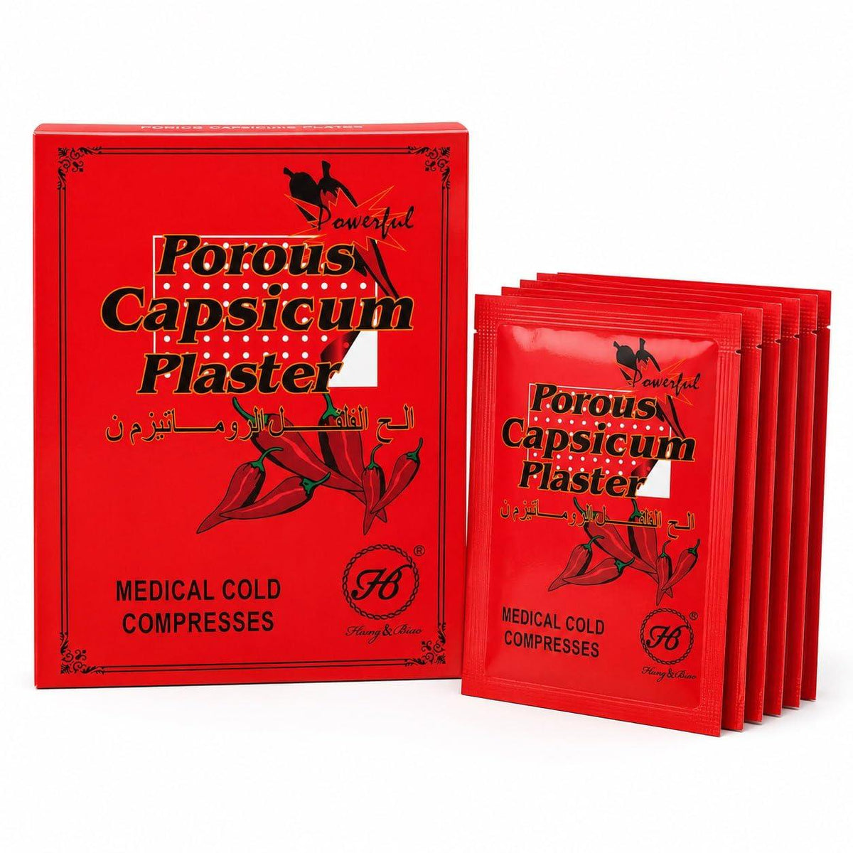 Porous Capsicum Plaster, Pain Relief Patches