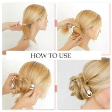 Oversized Stainless Steel Safety Pin Hair Clip image 3